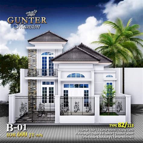 Dijual Rumah Cluster Mewah Gunter Mansion IDRumah