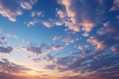 A Sunset And Cloud In The Sky Background High Resolution Cloud