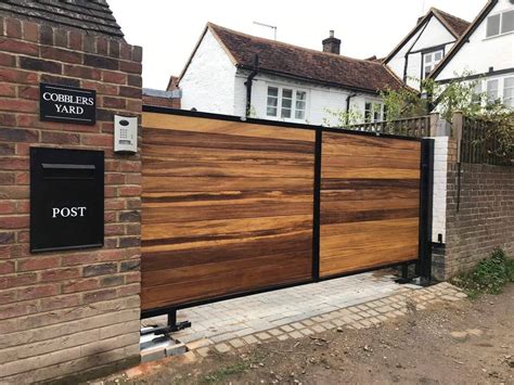 Metal Framed Driveway Gates Estate Gates By Gates And Fences Uk