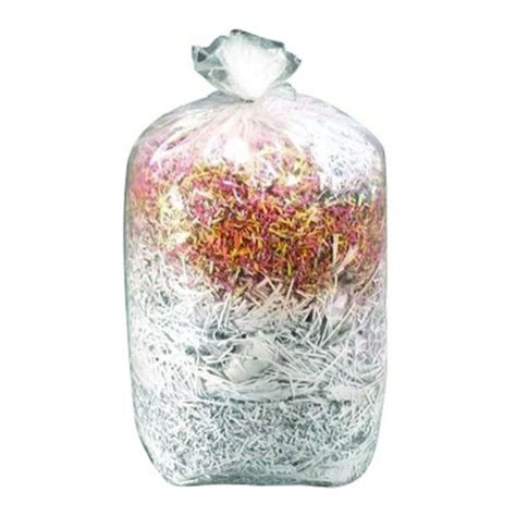 Sac Poubelle Pebd Transparent L Standard Carton De