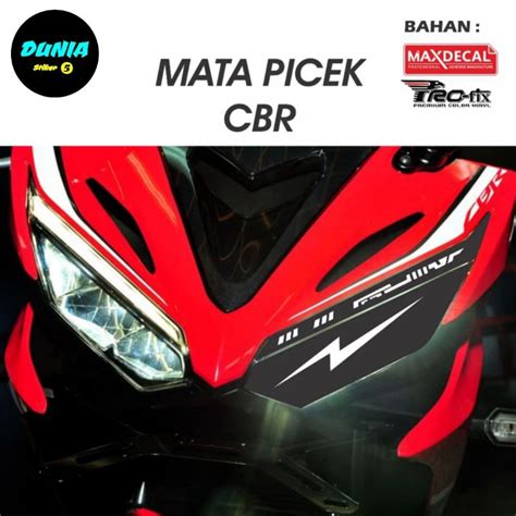 Jual Stiker Variasi Lampu Mata Picek Cbr 150r Shopee Indonesia