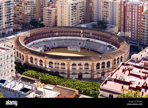 The Bull Ring Malaga City Spain Stock Photo Alamy