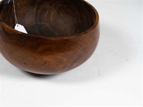 Rare Hawaiian Kou Wood Carved Bowl