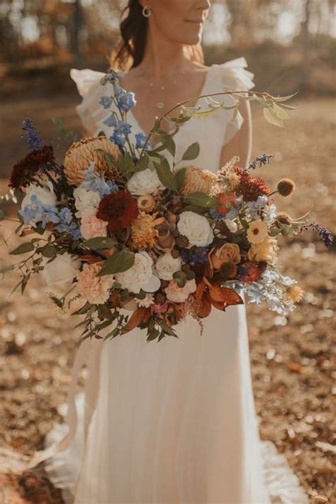 Foraged Fall Wedding Arch For A Rustic Elopement In The Woods Hey