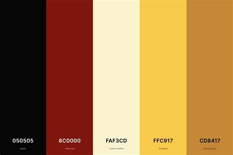 25 Best Black Color Palettes With Names And Hex Codes Artofit