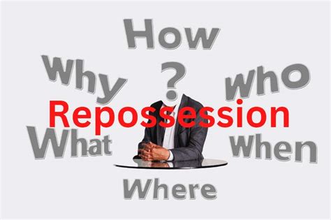 How Does Repossession Work?