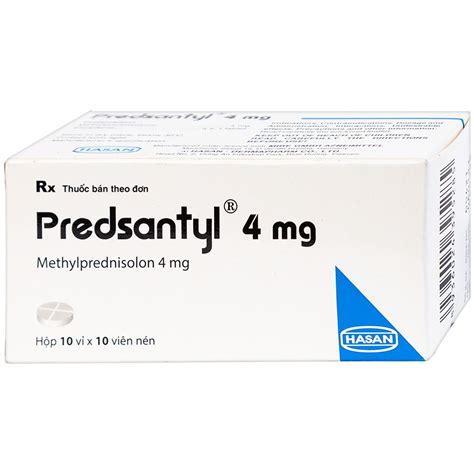 Predsantyl 4mg Methylprednisolon 4mg Hasan H 100v