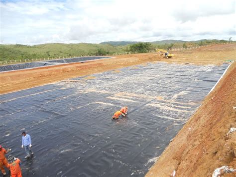 Impermeabilização de aterro sanitário Tecnoplás Solucões Industriais