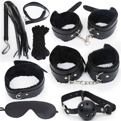 Kit Sados Variados Couro Sint Tico Fetiche Bondage Bdsm Completo Sex Shop Shopee Brasil