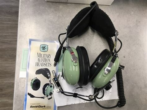 Kvs Auctions David Clark H10 76 Aviation Headset 12510g 21