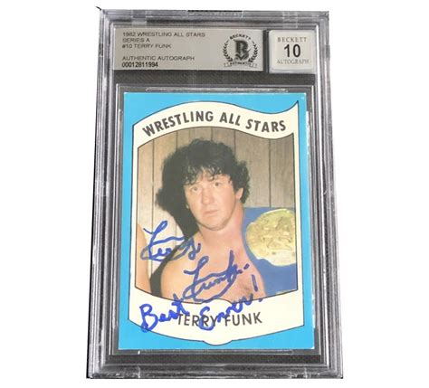 Terry Funk Collectibles Reliving The Iconic Moments Of The Hardcore Legend