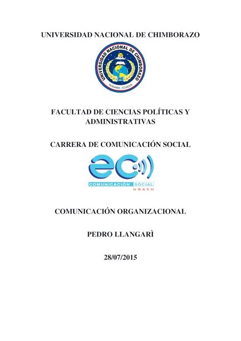 Pdf Ensayo Comunicaci N Organizacional Dokumen Tips