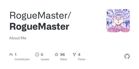 GitHub - RogueMaster/RogueMaster: About Me