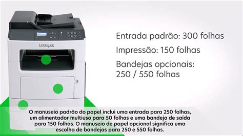 Multifuncional Lexmark Mx Dn Solicopy Youtube