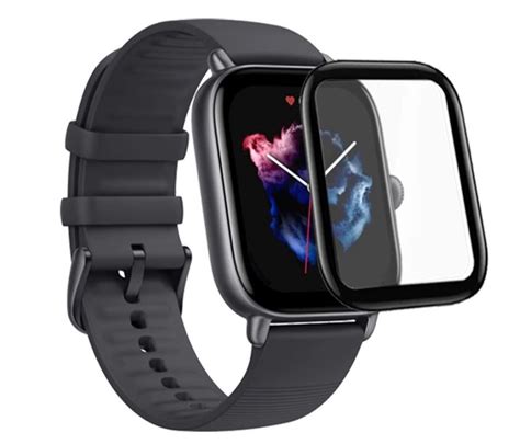 Amazfit GTS 3 Screen Protector Full Cover Smartwatchbanden Nl