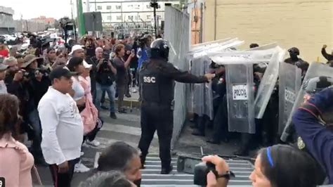 Ri A En El Reclusorio Oriente Deja Internos Y Polic As Lesionados