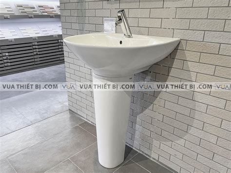 Inax L 288v L 288vd Chậu Rửa Mặt Lavabo Chân Dài Treo Tường Vua