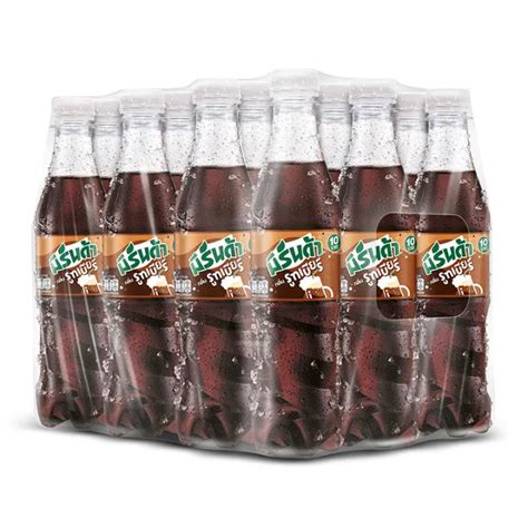 Mirinda Soft Drink Root Beer Flavor 345 Ml X 12 Bottlesมิรินด้า น้ำอัดลม กลิ่นรูทเบียร์ 345