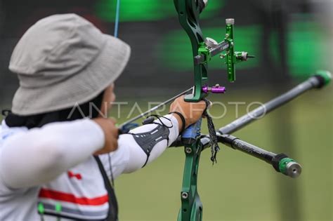 FINAL PANAHAN INDIVIDU RECURVE WANITA APG 2022 ANTARA Foto