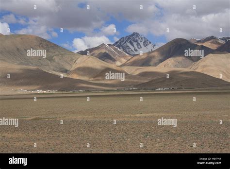 Pamir region Russian Federation Central Asia mountain landscapes Stock ...