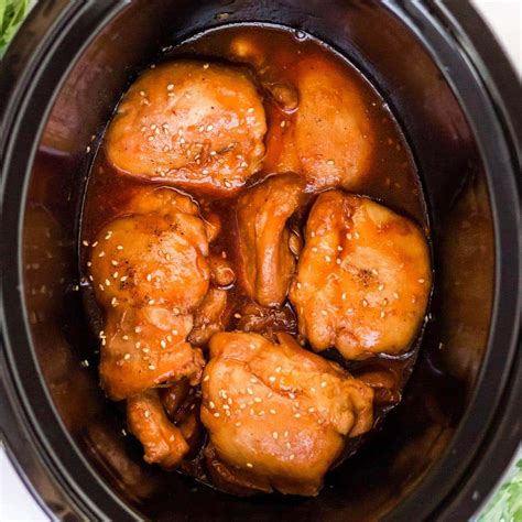 Slow Cooker Chicken Thighs