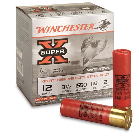 Winchester Xpert Steel 12 Gauge 3 12 1 38 Oz Waterfowl