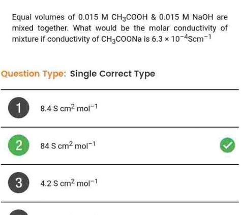 [answered] Equal Volumes Of 0 015 M Ch3cooh 0 015 M Naoh Are Mixed Kunduz