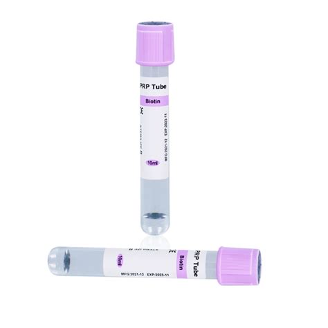 Sinymedical Types Blood Collection Tubes Blood Collection Tube Prp