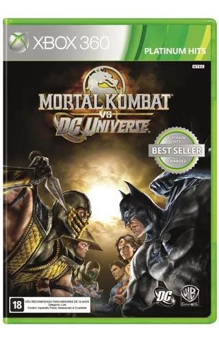 Mortal Kombat Vs Dc Universe Platinum Hits Xbox 360 Usado Mercadolivre