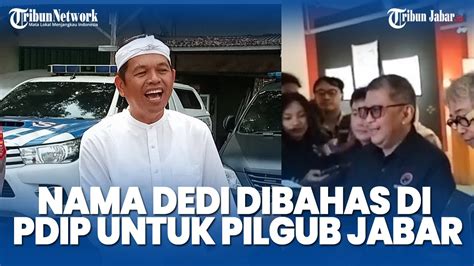 Nama Dedi Mulyadi Muncul Di PDIP Untuk Koalisi Pilgub Jabar Termasuk