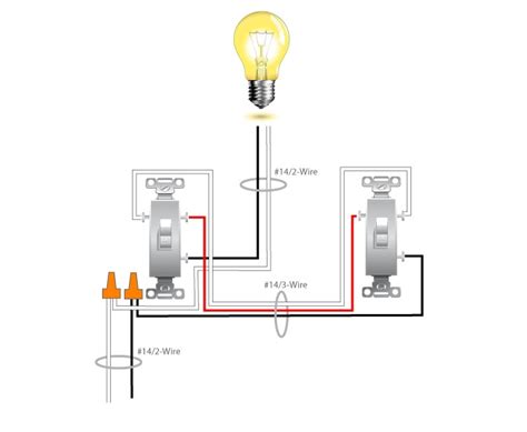 3 Way Switch Connection Diagram How To Wire A 3 Way Switch Wiring Diagram Dengarden