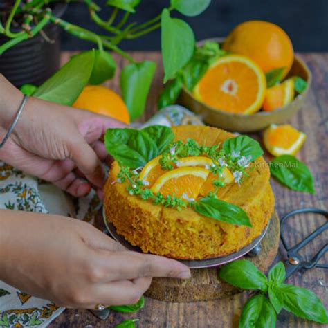 Super Easy Healthy Whole Orange Loaf Cake Kitchen Mai