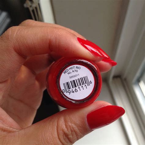 DSK Steph OPI Brazil Red Hot Rio