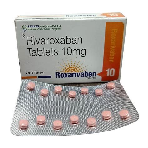 Rivaroxaban Tablet 10 Mg At Rs 1250box Oncology In Surat Id