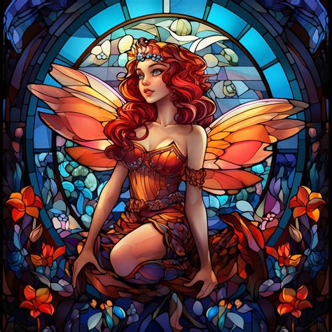 Fairy Stained Glass V2 By Sint3tico On Deviantart