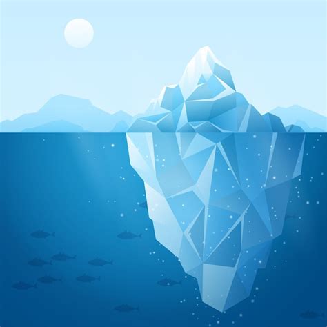 Concepto De Ilustraci N De Iceberg Vector Gratis