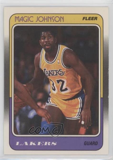 1988 89 Fleer Magic Johnson 67 HOF EBay