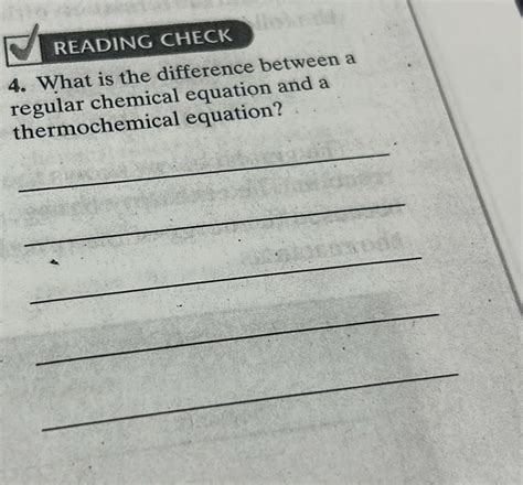 Solved Reading Check 4 What Is The Difference Between A Regular