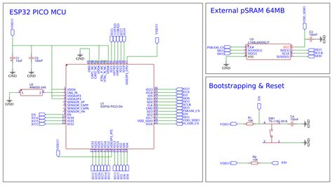 Esp Psram Schematic And Notes Pcb Artists