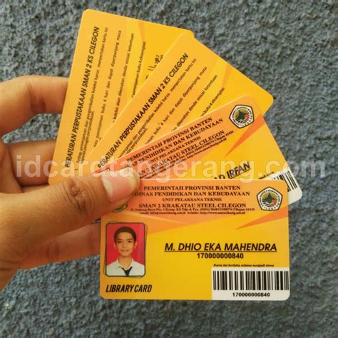 Kartu Pelajar » Kartu Pelajar Sekolah • Pusat cetak id card murah tangerang | cetak kartu member ...