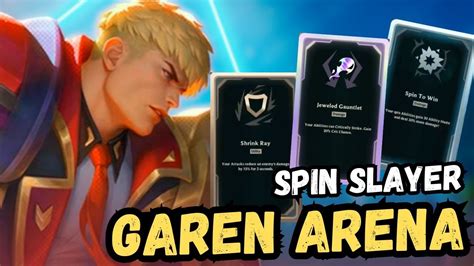 Garen Spin To Win With Spin Crit Jeweled Gauntlet In 2v2v2v2 Arena