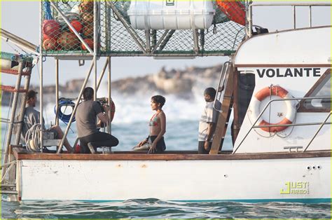 Halle Berry Bikini Wetsuit For Dark Tide Photo Bikini Halle Berry Photos Just