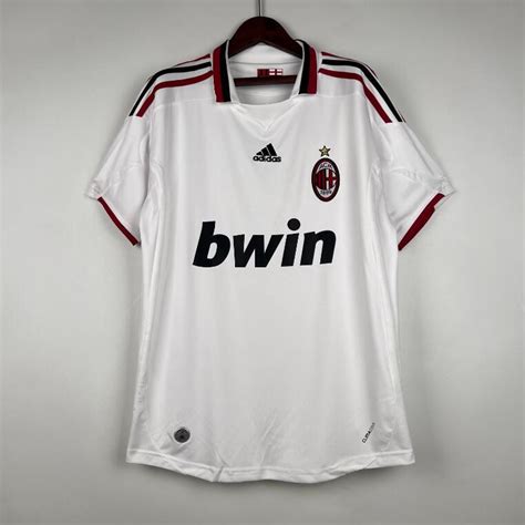 Camiseta Retro AC Milan Segunda Equipación 09 10 Acu3321N 25 00