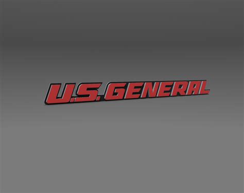 Harbor Freight Us General Logo Us General Emblem By Adam Download Free Stl Model