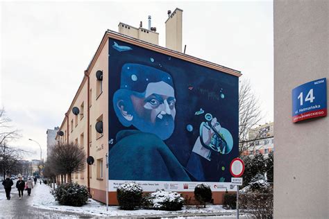 Nowy Mural W Rzeszowie Na Bloku W Kt Rym Mieszka Artysta