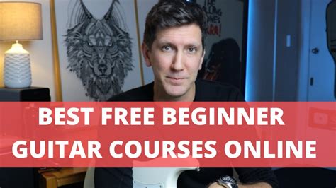 Best Free Beginner Guitar Courses Online Structured Courses No Cost