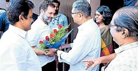 Rahul Seeks Ayurveda Treatment For Knee Pain At Kottakkal Arya Vaidya Sala