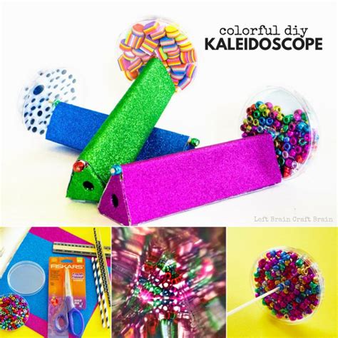 How to Make a DIY Kaleidoscope - Left Brain Craft Brain