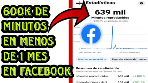 C Mo Conseguir Los Mil Minutos De Reproducciones En Facebook En