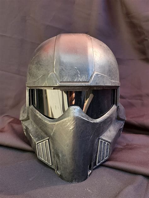 Custom Helldiver Helmet "newbie(plain Black)" - Etsy